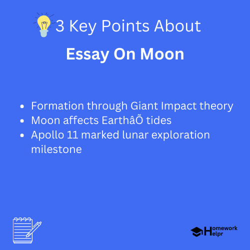 Essay On Moon