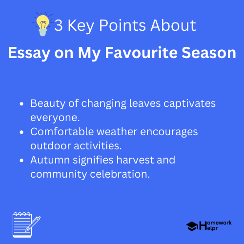 Essay on My Favourite Season