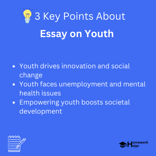 Essay on Youth for Students and Children