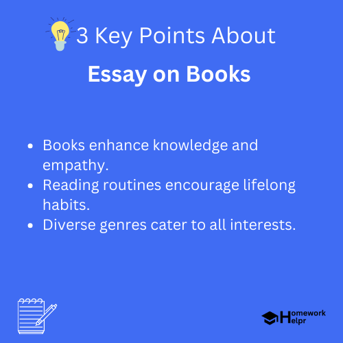 Essay on Books for Students and Children