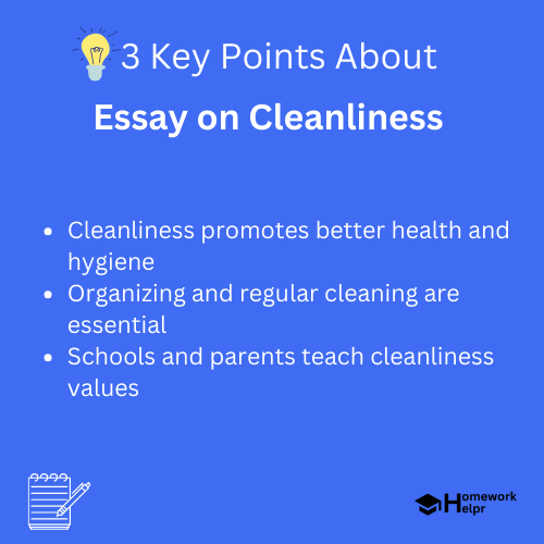 Essay on Cleanliness for Students and Children