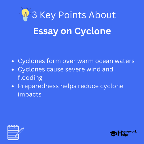 Essay on Cyclone