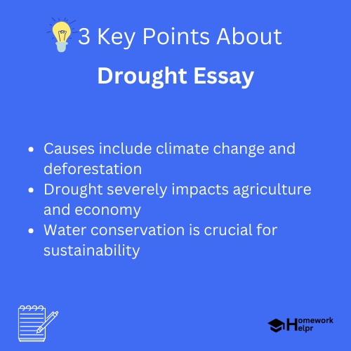 Drought Essay