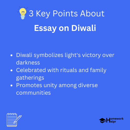 Essay on Diwali for School Students and Children