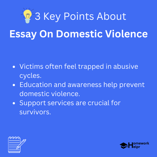 Essay On Domestic Violence