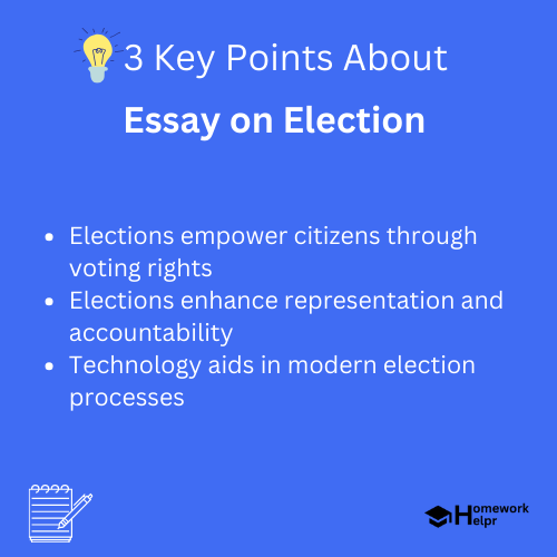 Essay on Election for Students and Children