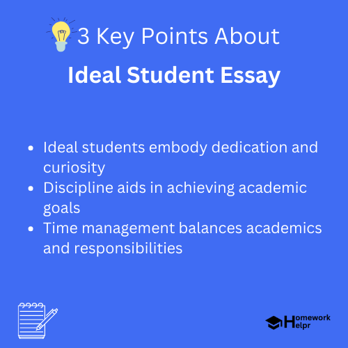 Ideal Student Essay for Students and Children