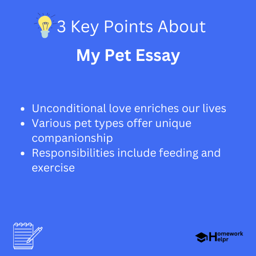 My Pet Essay