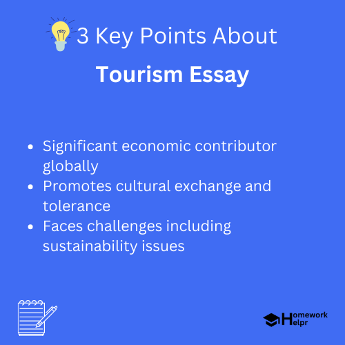 Tourism Essay for Students and Children