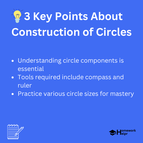 Construction of Circles