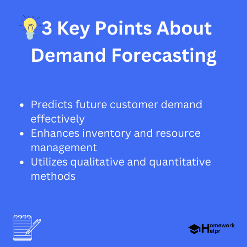 Demand Forecasting