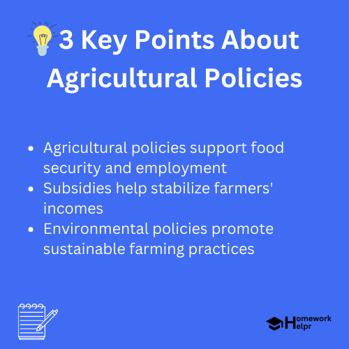 Agricultural Policies