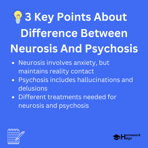 Difference Between Neurosis And Psychosis