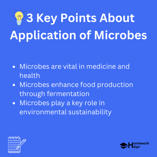 Application of Microbes