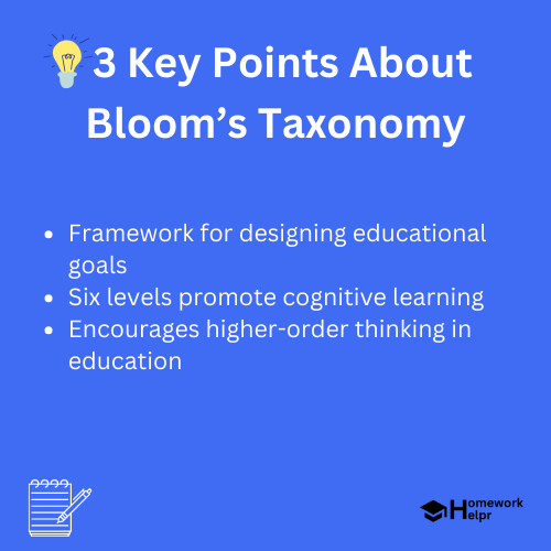 Bloom’s Taxonomy