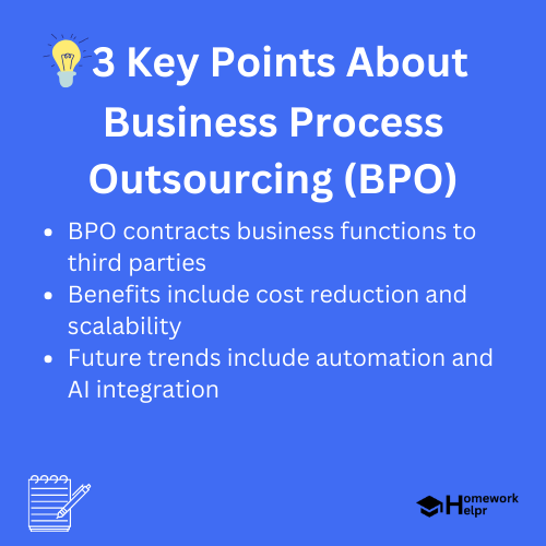 Business Process Outsourcing (BPO)