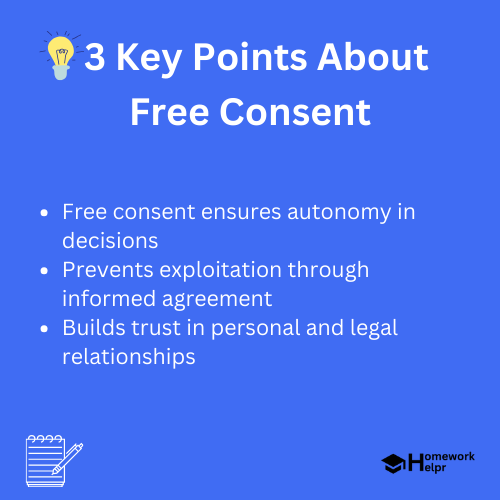 Free Consent