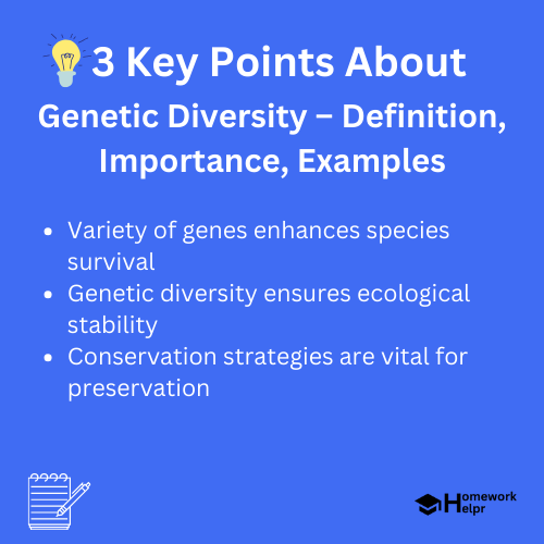 Genetic Diversity – Definition, Importance, Examples