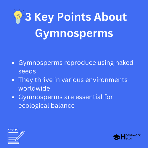 Gymnosperms