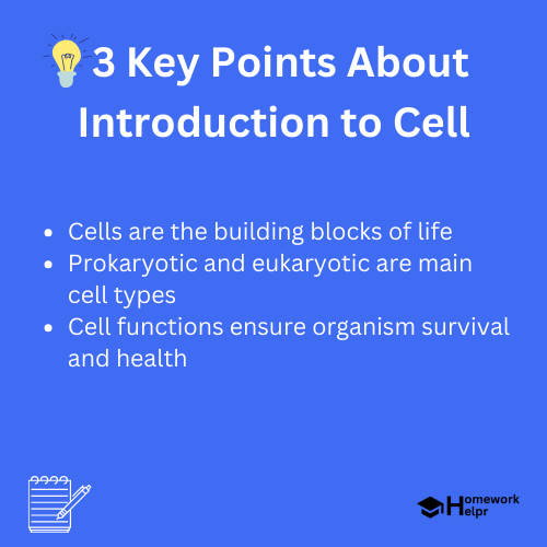 Introduction to Cell