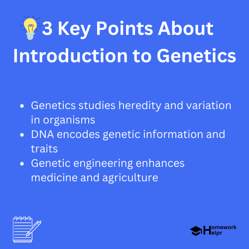 Introduction to Genetics