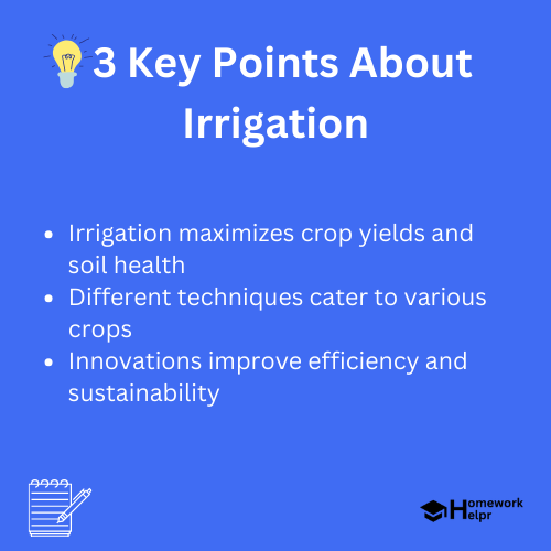 Irrigation