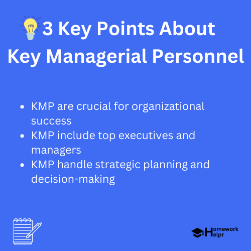 Key Managerial Personnel