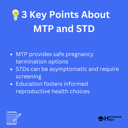 MTP and STD