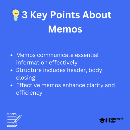 Memos