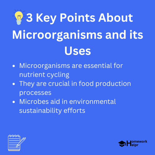 Microorganisms and its Uses