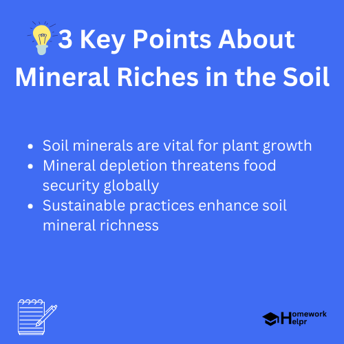 Mineral Riches in the Soil