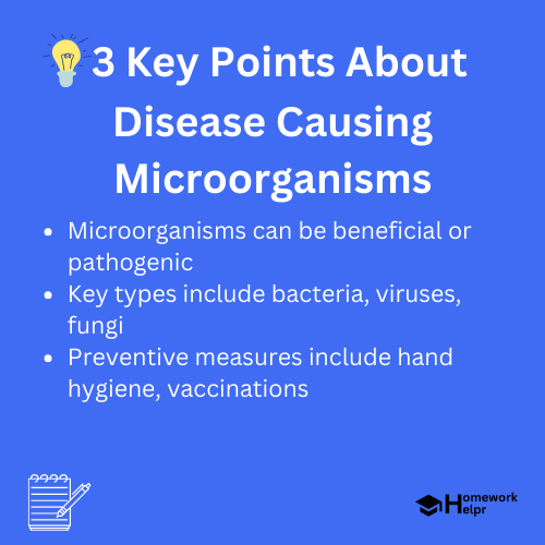 Disease Causing Microorganisms