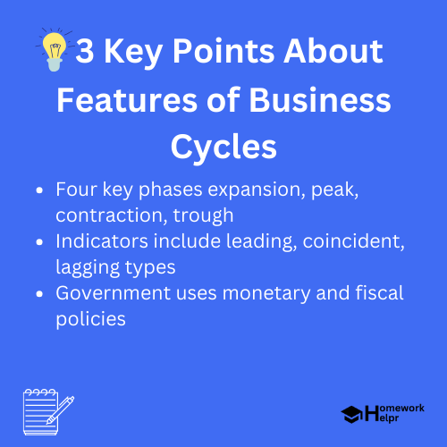 Features of Business Cycles