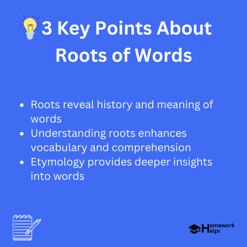 Roots of Words