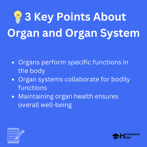 Organ and Organ System