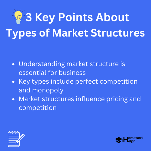 Types of Market Structures