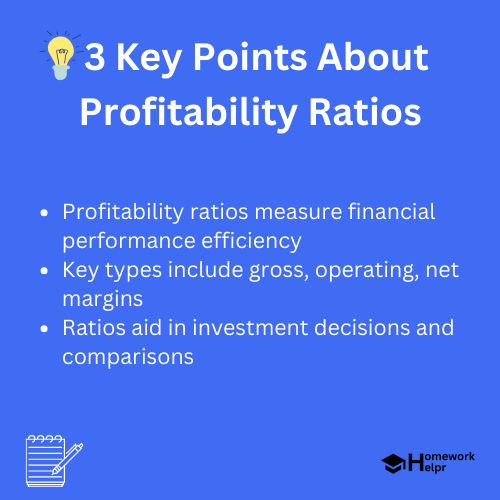 Profitability Ratios