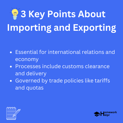 Importing and Exporting