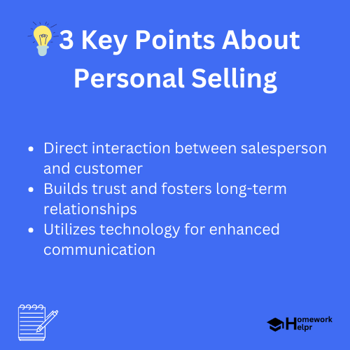 Personal Selling