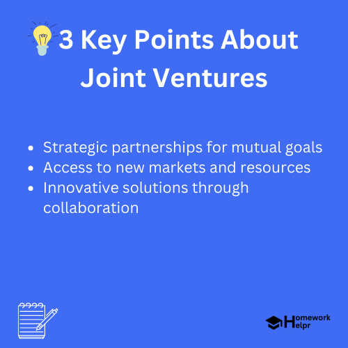 Joint Ventures