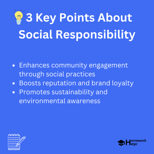 Social Responsibility