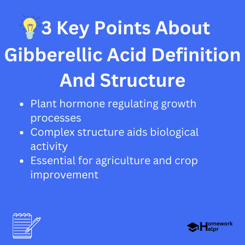 Gibberellic Acid Definition And Structure