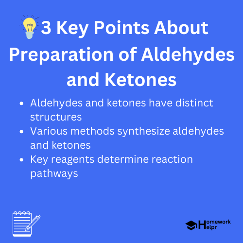 Preparation of Aldehydes and Ketones