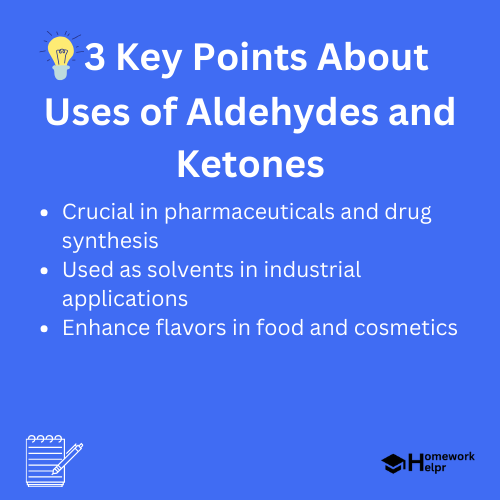 Uses of Aldehydes and Ketones