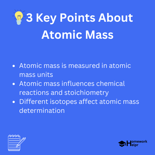 Atomic Mass