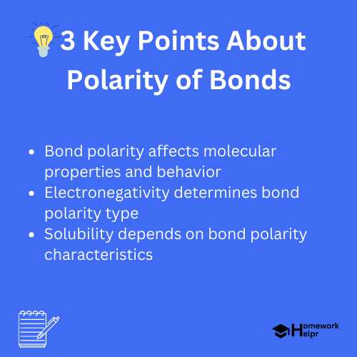 Polarity of Bonds