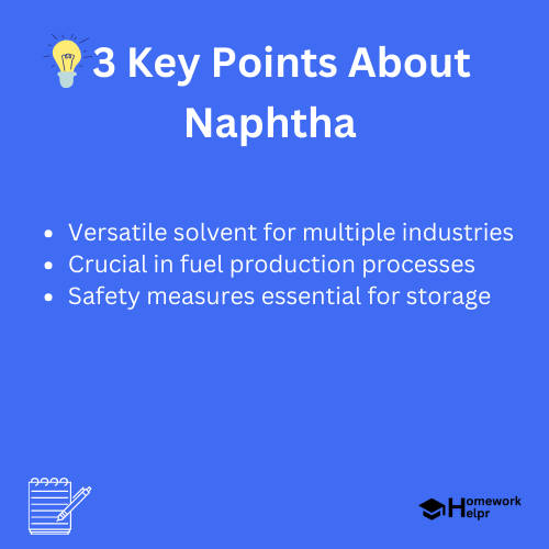 Naphtha Overview And Uses