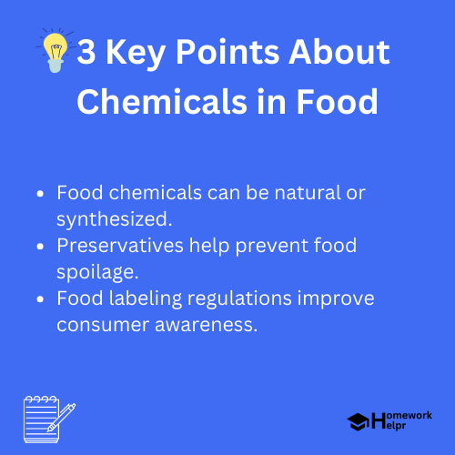 Chemicals in Food