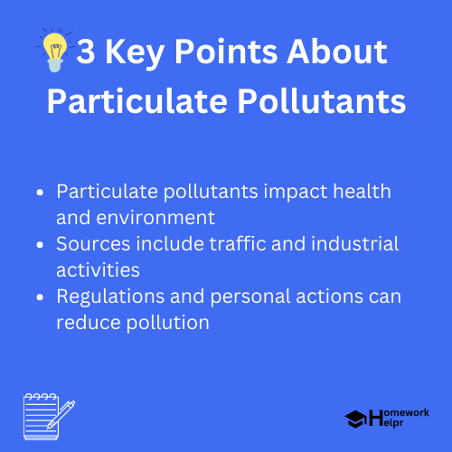 Particulate Pollutants