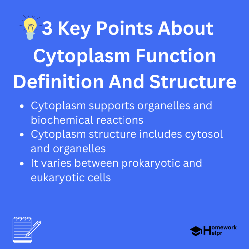 Cytoplasm Function Definition And Structure